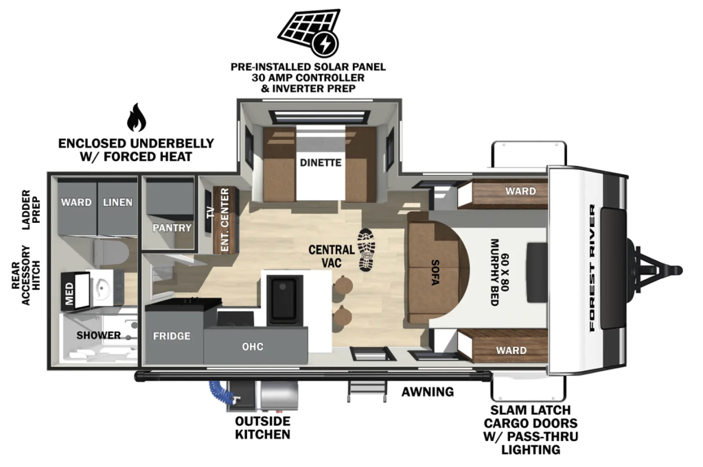 IBEX 20MDS Floorplan